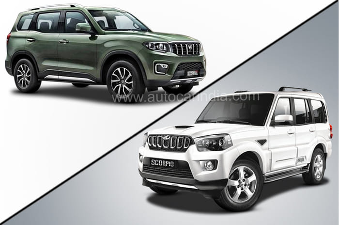 New Mahindra Scorpio-N vs Scorpio Classic: design changes